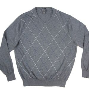 Jos. A Bank V Neck Pullover Sweater
